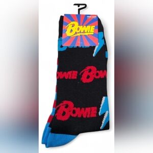 Bowie Adult Socks! Size 7-12, New